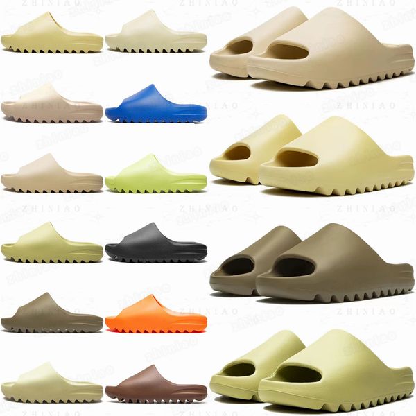 Onyx slippers designer Slide Glow Green slides Slate Grey Marine Bone Salt Azure Flax Ochre Resin Soot Pure Granite Womens mens slipper