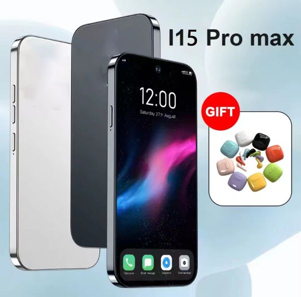pro i15 max cell phones 6.7 inch smartphone 4G LTE 5G smartphones 16GB RAM 1TB Camera 48MP 108MP Face ID GPS Octa Core android mobile phone