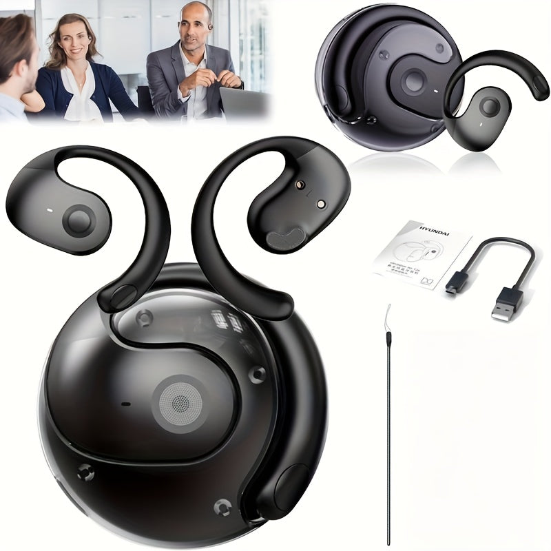 TEMU Real-time Translation Earbuds With Wireless, 144 Languages & Accents, Translation, Compatible With, Long , Type-c Charging Case, Compatible With