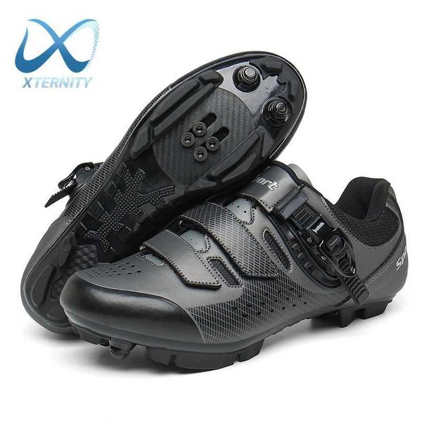 New type of large anti-collision bicycle shoes professional racing road bikes SPD Cleat shoes self-locking bicycle sports shoes CL241018