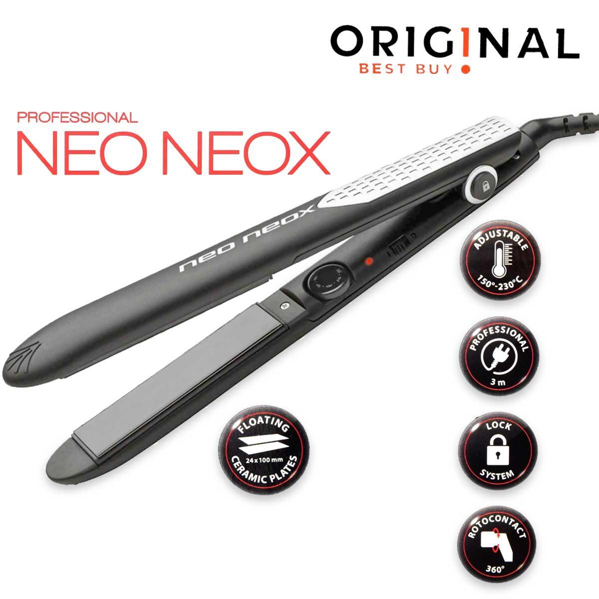Sibel Ultron Obb Neoneox Straightener Matte Black-Silver