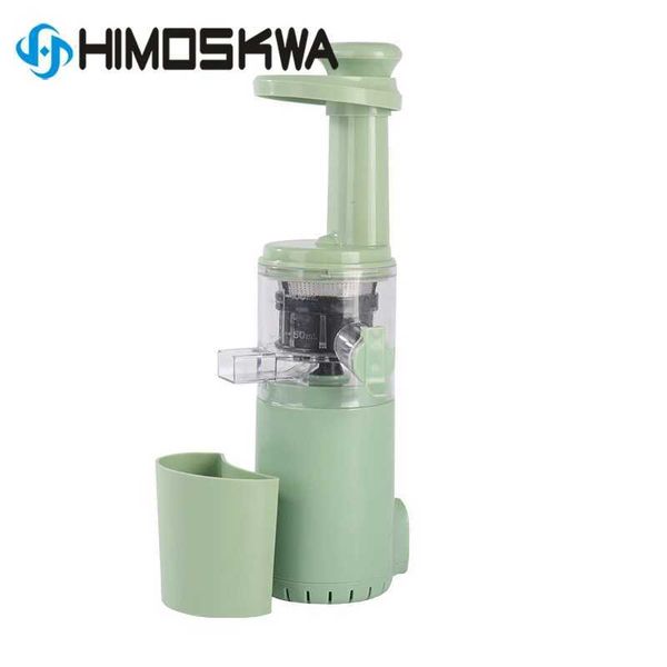 Slow Juicer Portable Electric Screw Cold Press Extractor Squeezer Filter-Free Fruits Vegetables Original Juice Machine Blender CL240815