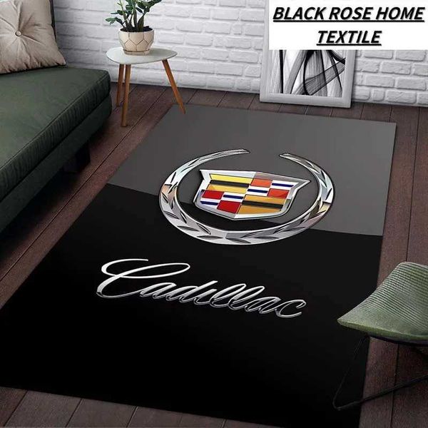 Carpet Fashion Art Printing C-cadillac Sports Car Carpet Living Room Corridor Kitchen Table Area Floor Mat Bathroom Non slip Carpet Gift T24