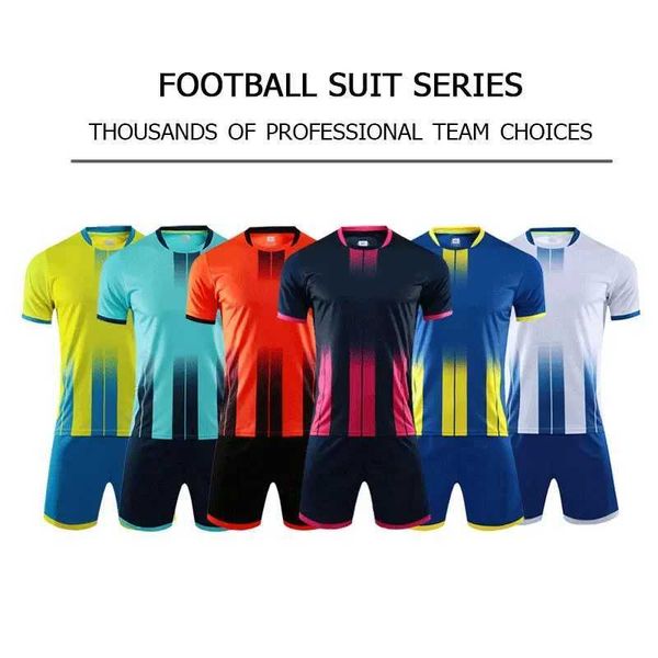 ys Men Football Jersey Adult Kid Personalize Soccer Uniform Kit Sports Clothes Women Futsal Sportswear Boy Training Tracksuit Child S251214
