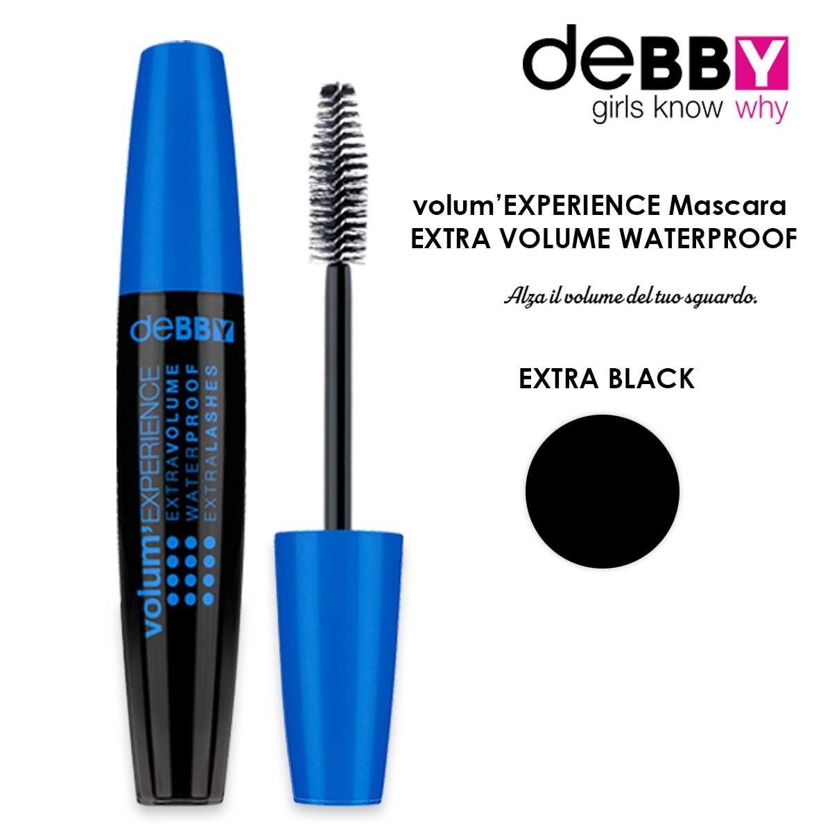 DEBBY volum'EXPERIENCE Mascara WATERPROOF BLACK