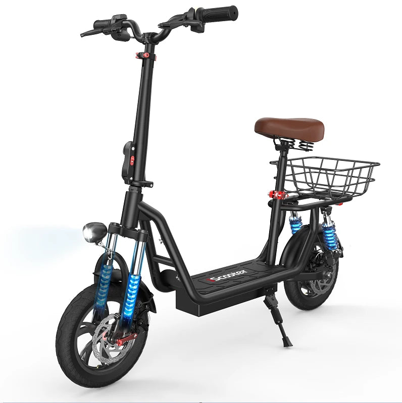 [EU DIRECT] iScooter i12 Electric Scooter 7.5Ah 36V 500W Motor Recommended Top Speed 25KM-H 12in Folding Moped Electric