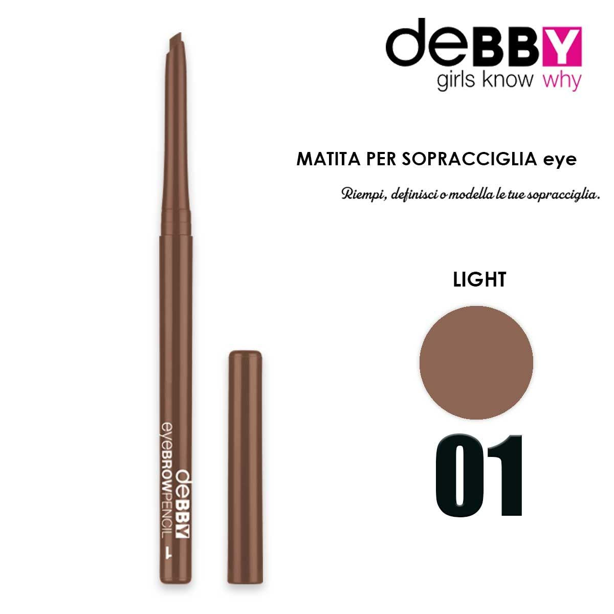 Debby Crayon à sourcils waterproof 1