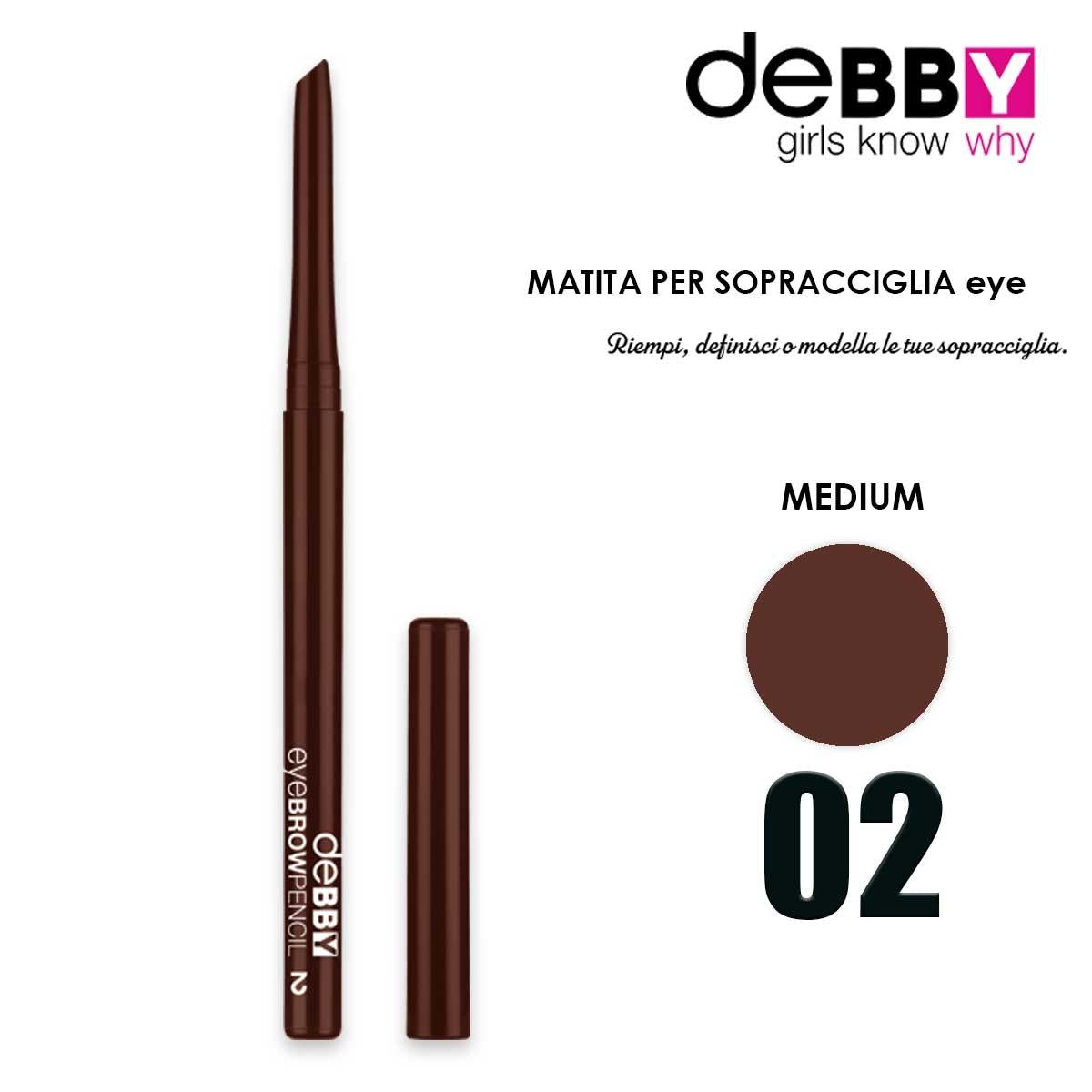 Debby Crayon à sourcils waterproof 2