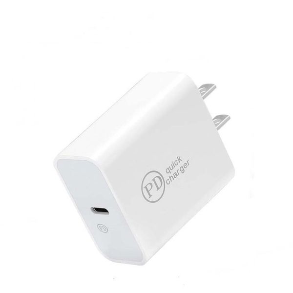 OEM Quality Type C USB PD 12W Chargers Fast Charging USBC EU US Plug Adapter Mobile Phone power delivery Quick 20W Charger For iPhone 15 14