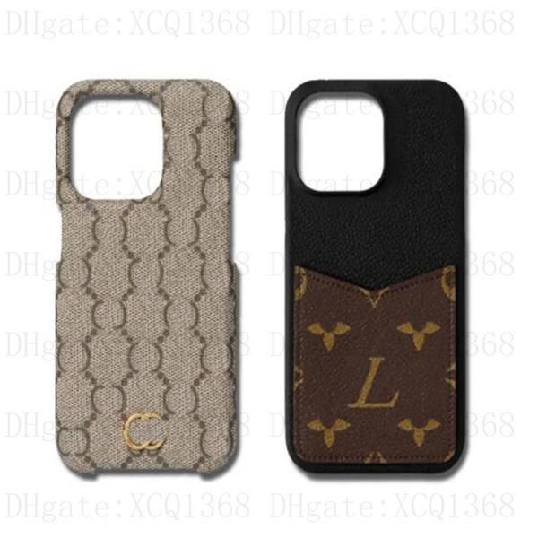 Phone Case Luxury iPhone Case with Card Holder for iPhone 18 17 16 15 Pro Max Cases 14 13 12 11 15 Plus Samsung S24 S23 S22 Cell Phone Cases