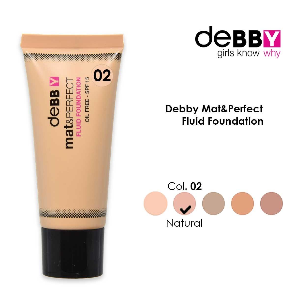 Debby matte&perfect foundation 02