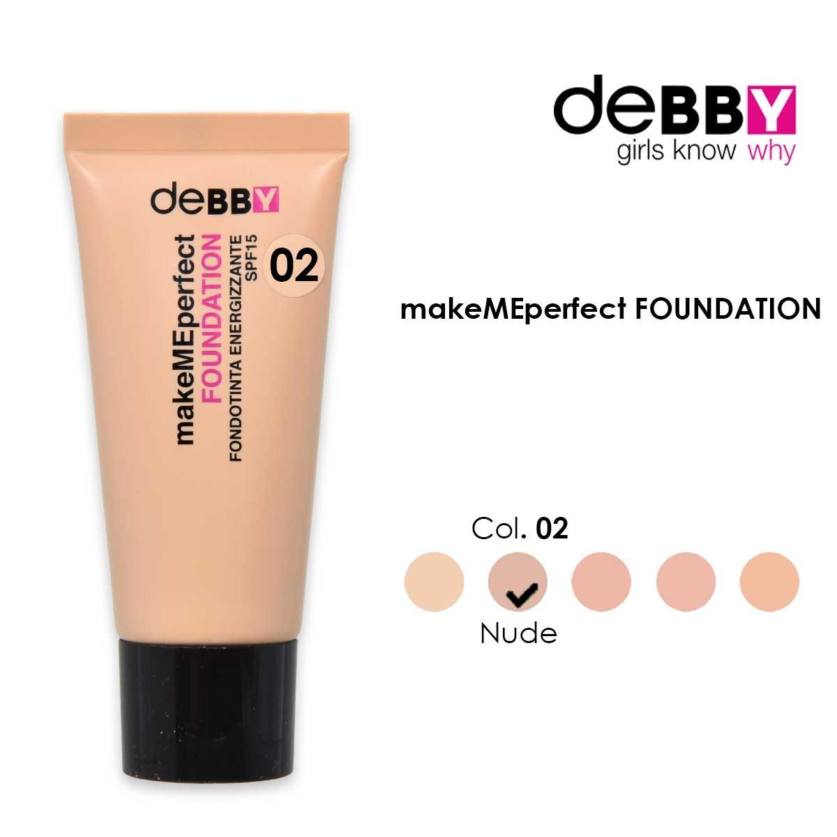Debby make me perfect foundation 02 nude