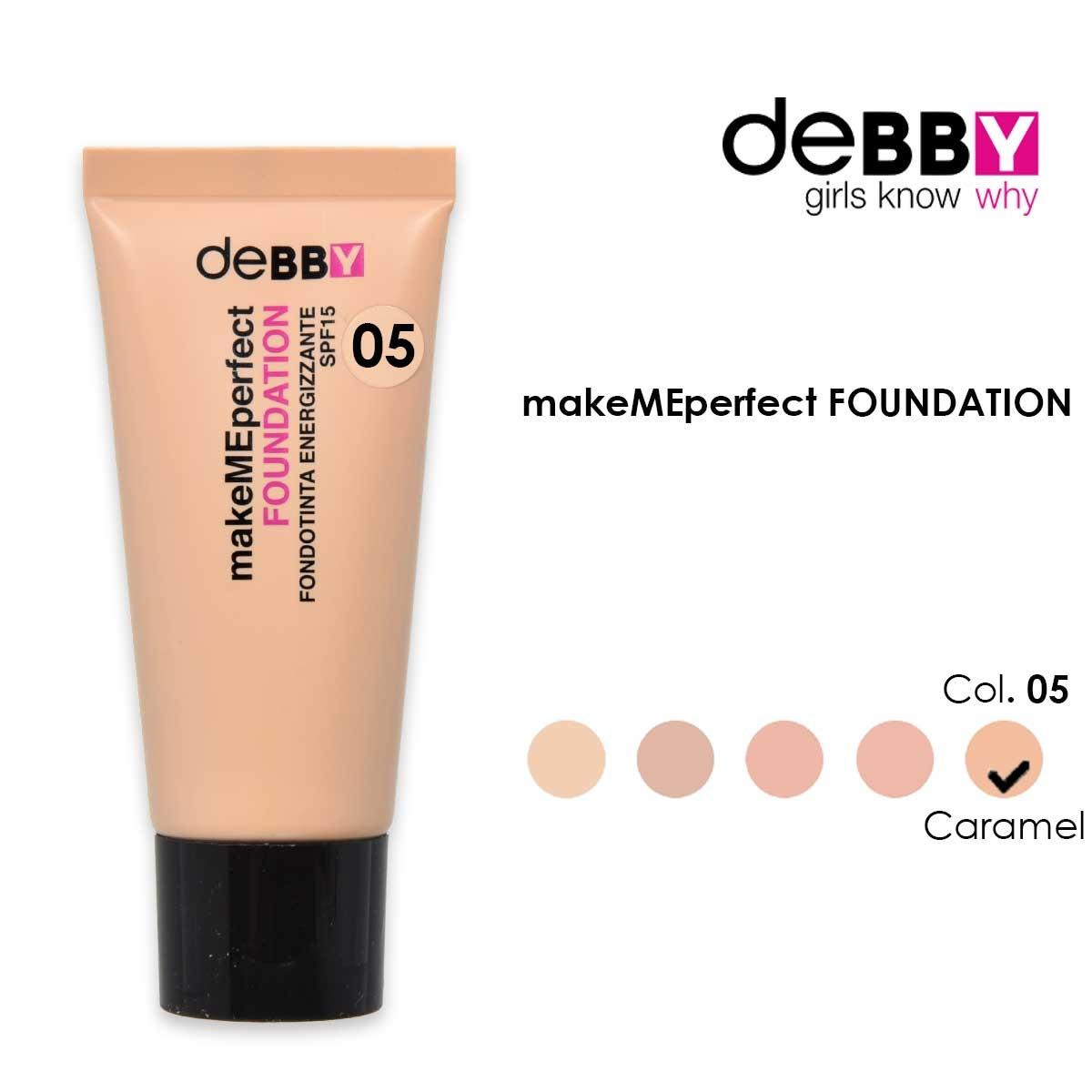 Debby make me perfect foundation 05 caramel