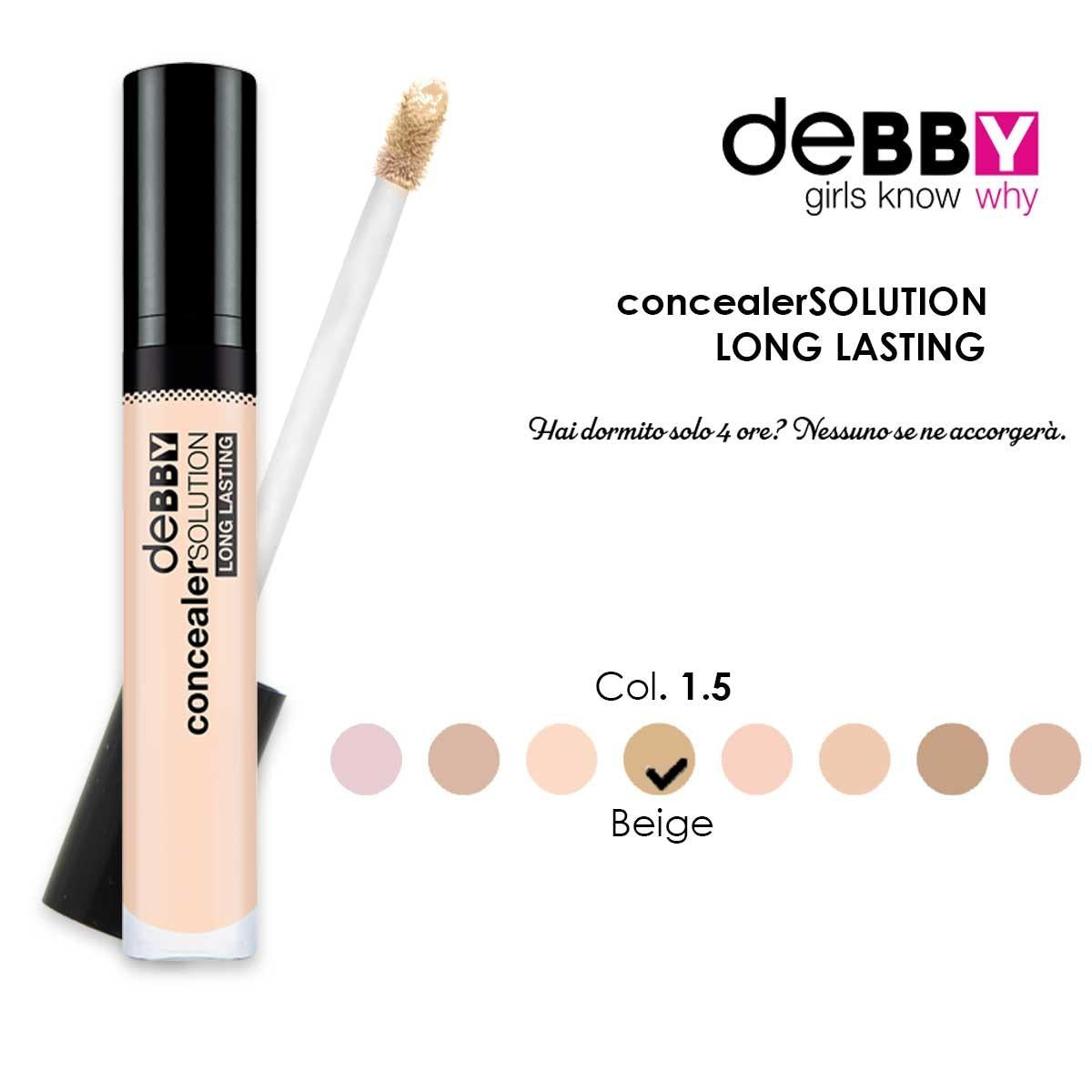 Debby Flytende concealer-løsning 1,5 - beige