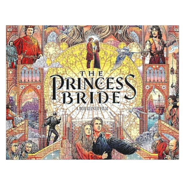 vintage Princess Bride Arthouse PosterJigsaw Puzzle Wood Adults Jigsaw Custom Customized Kids Gift 240401