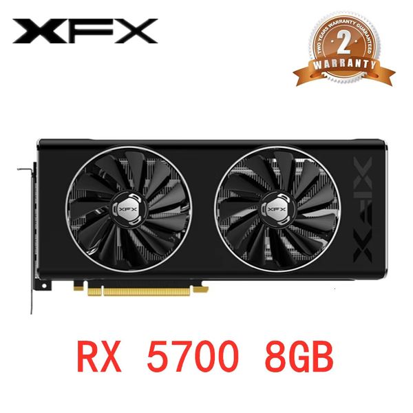 XFX RX5700 8GB NAVI XT Graphics Card GPU AMD RadeonRX 5700 Video Cards Desktop PC Screen Card Computer Game Map Gaming graphics