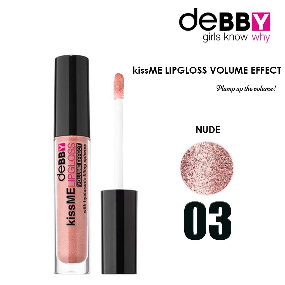 Debby kissme lipgloss volume 03 nøgen