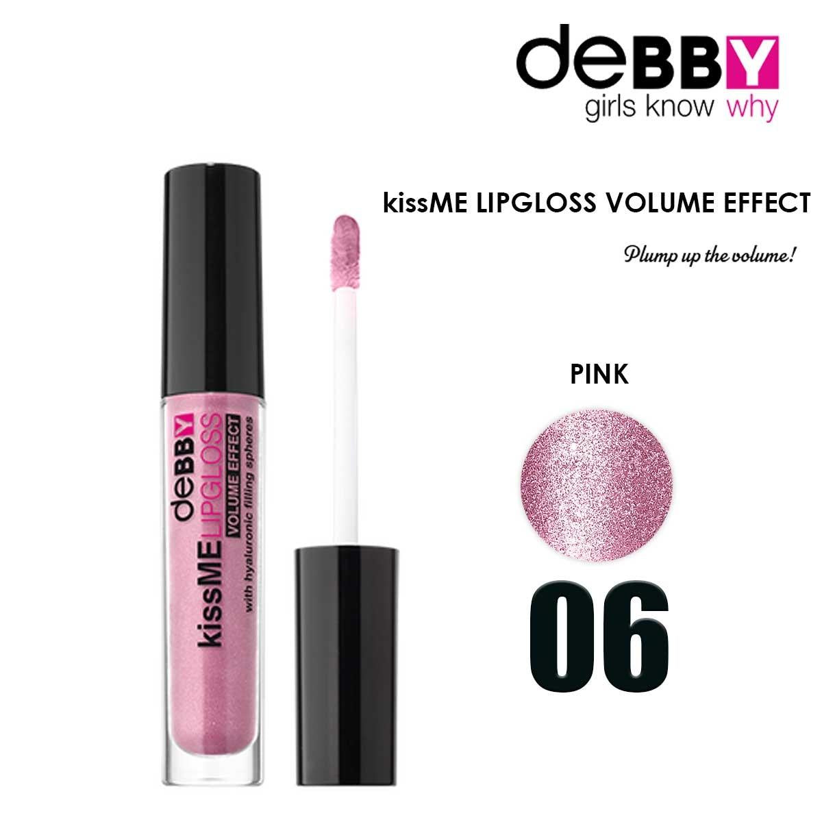 Debby Kissme Lipgloss Volumen 06 pink