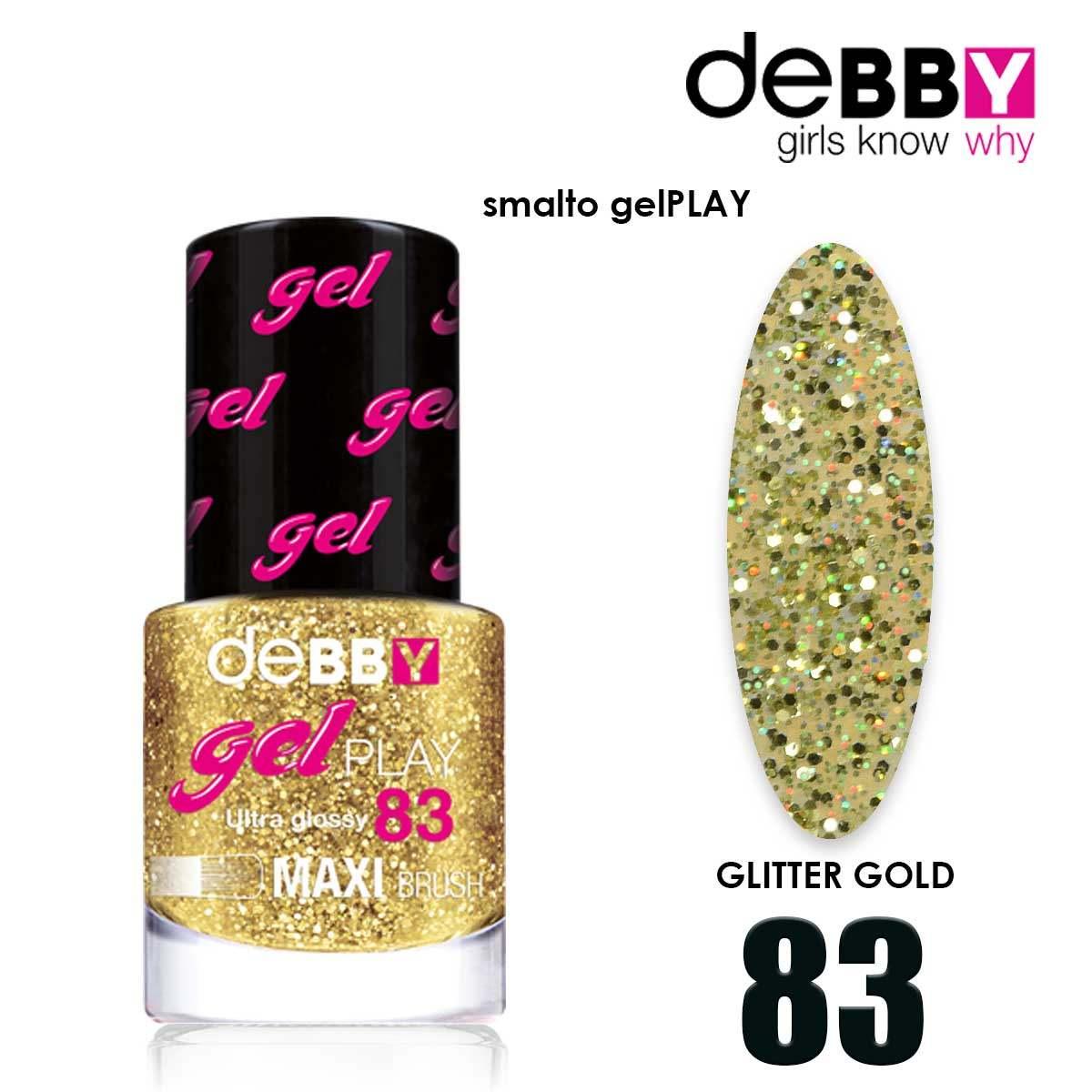 Debby lek gellakk 83 glitter