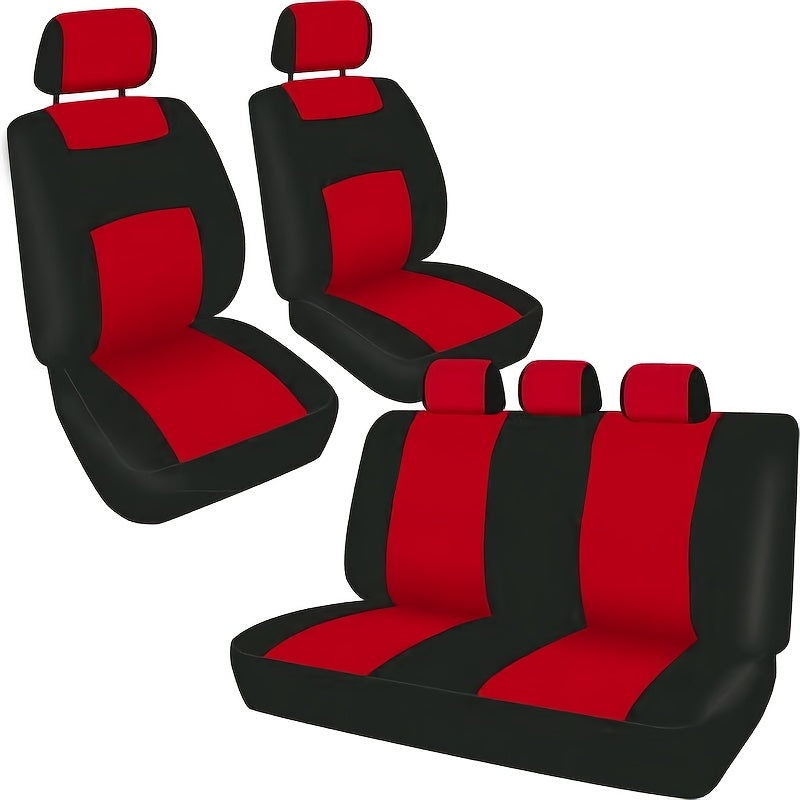 TEMU Universal Full Set Of Deluxe Low Back Car Seat Covers, Universal Fit For Car, Truck, Suv Or Van