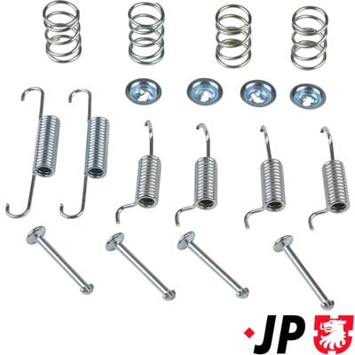 Accessory Kit, parking brake shoes JP GROUP 4664001710