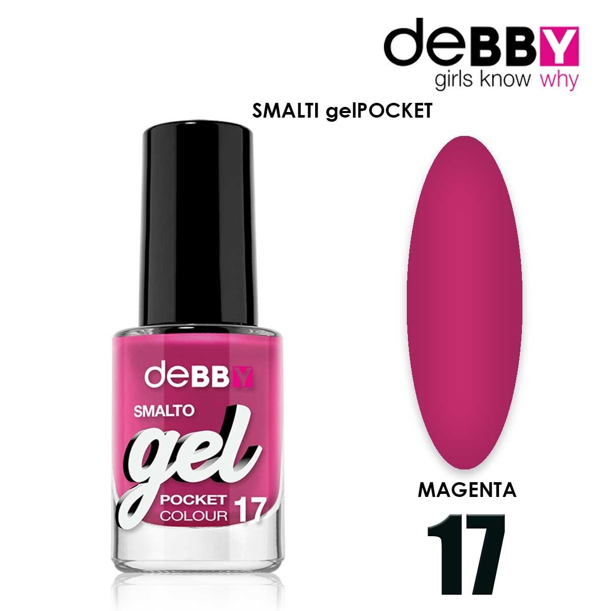 Debby lomme gellakk 17 magenta