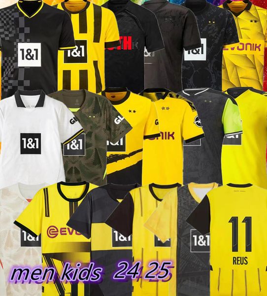 19 20 21 22 23 24 25 REUS BRANDT ADEYEMI soccer jerseys 2024 2025 HAALAND Sule EMRE CAN Schlotterbeck men football shirts REYNA BELLINGHAM H