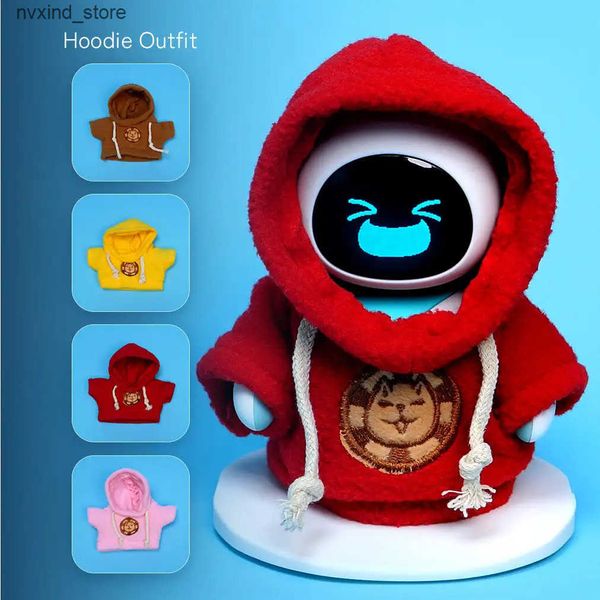 Electronics Robots 8Pcs-Set Eilik Clothes Toy Robot Hoodie Emo Cute Intelligent Companion of Pet Robot AI Intractive Smart Toys Parts J24120