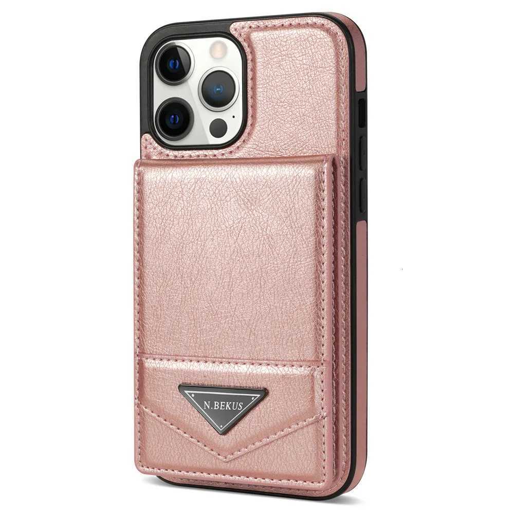 Leather Wallet Case Card Holder Phone Case for IPhone 15 14 13 12 Mini 11 Pro Max XS XR 7 8 Plus SE2020 port Shockproof Cover S27 S250820