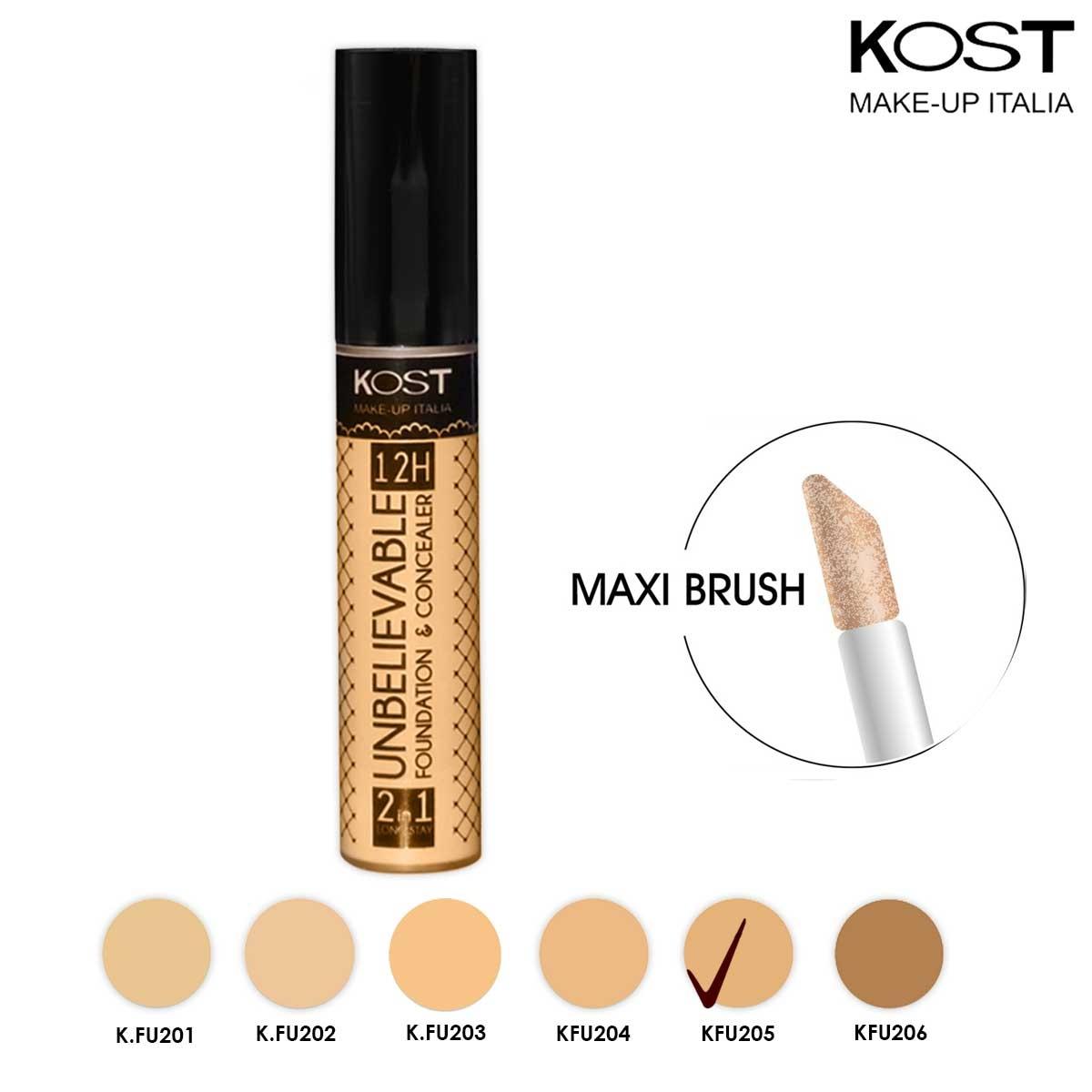 Unbelievable foundation 12h cost 205