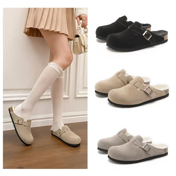 designer slides clogs slippers sandals famous designer women designers slippers sandals slide Platform Flip Flop Leather suede Loafers Slipp