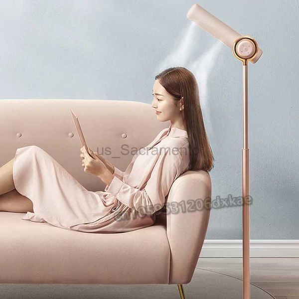 Hair Dryers 1700W Household Vertical Hair Dryer Liberates Hands Negative Ion Hair Care High-power Quick-drying Landing Hair Dryer 220V 24032