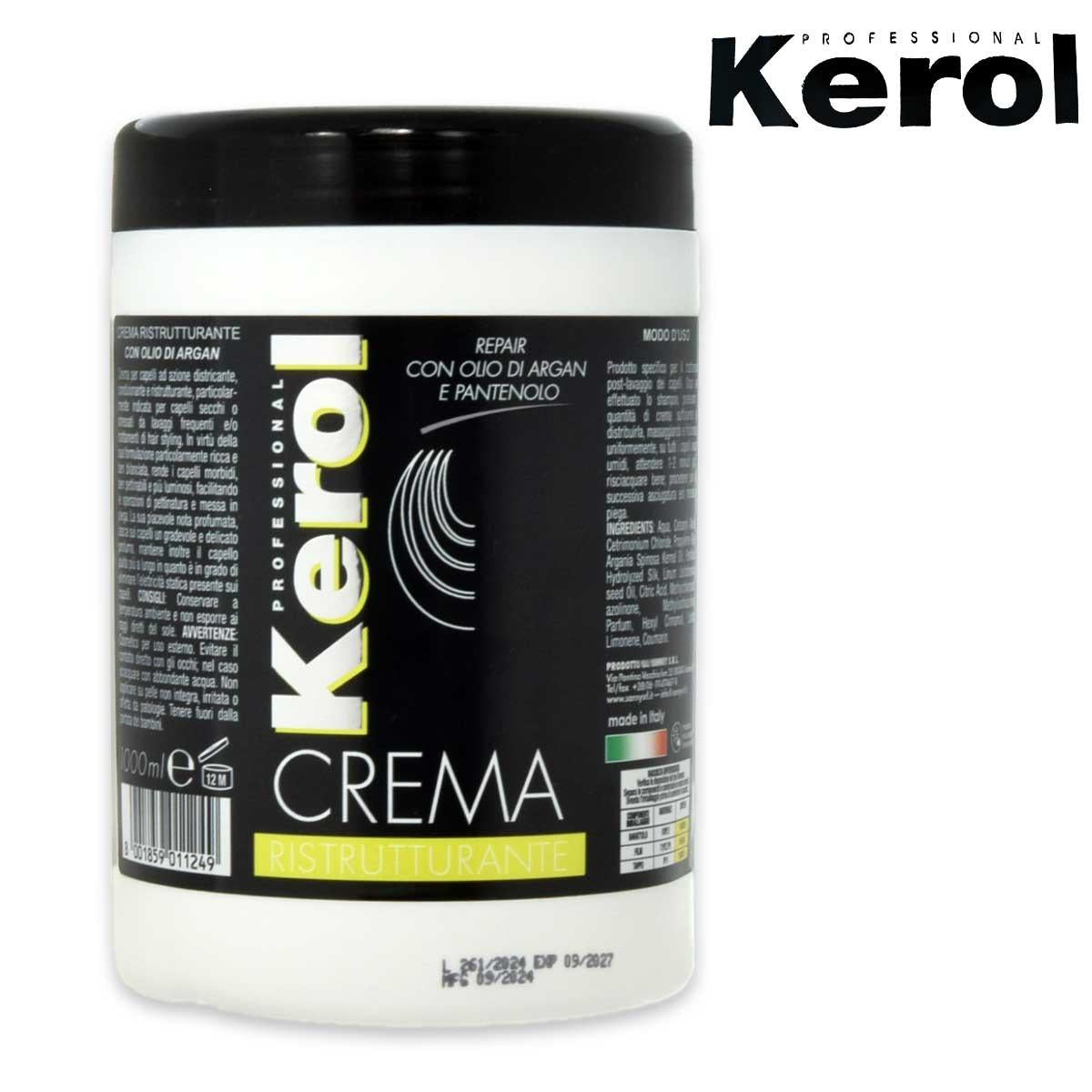 Kerol omstruktureringscreme med arganolie og panthenol 1000 ml