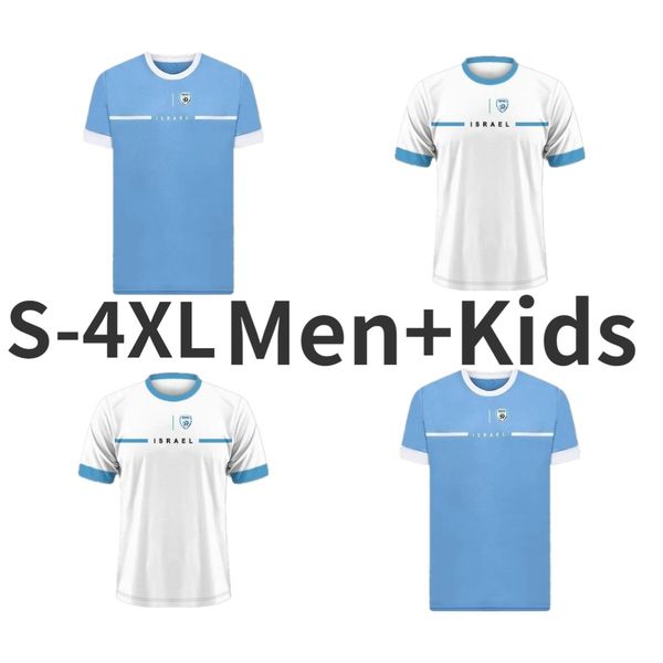 23 24 Israel Soccer Jerseys Home Away Third camisetas de futbol blue and white Football Shirts Men Kids maillots de foot 2023 2024 custom Un