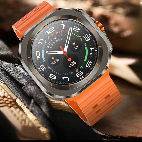 1.46 HD Sport Watch tra 7 Wireless Smart Watch Waterproof Call Fitness Tracker Cpass Smartwatch for Men Wen Z241227