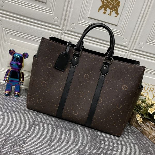 Sac Plat 24H handbag totes Briefcase Notebook computer bags designer Shoulder crossbody underarm genuine leather Luxury business office work