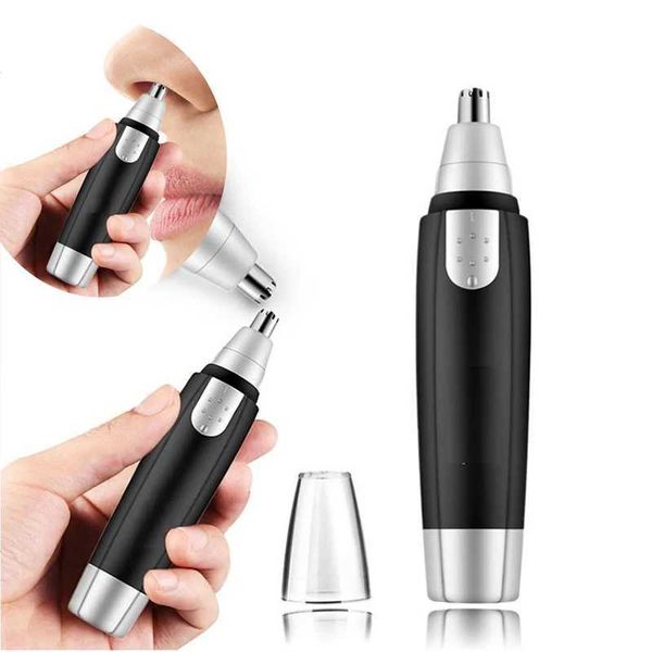 Electric Nose Hair Trimmer Men Women Ear Razor Removal Shaving Tool Face Care cortadora pelo nariz tondeuse nez(No Battery)XJ241024