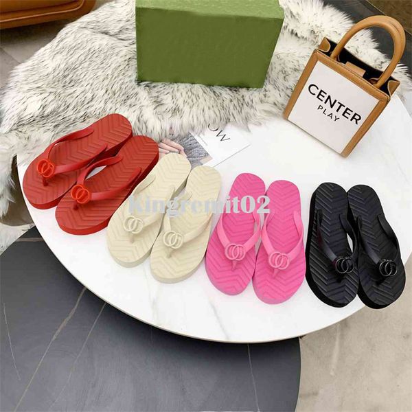 Designer Slippers Ladies Flip Flops Simple Youth Slipper Moccasin Shoes Women Beach Sandals Fashion Flat Flip Flop