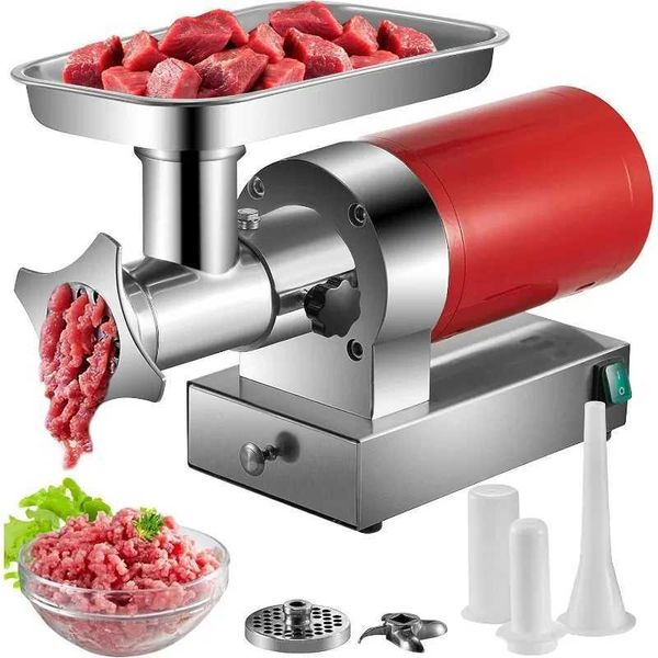 Electric Meat Grinder 661 Lbs-Hour1100 W Meat Grinder Machine 1.5 HP Electric Meat Mincer with 2 Grinding Plates YX143TB B240803