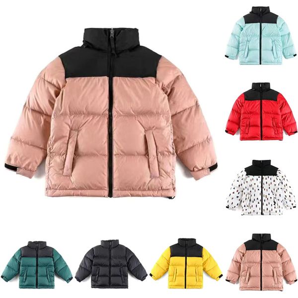 "2024 crianças crianças, casaco de casaco norte, algodão de inverno, casaco parka casaco de parkas masculino, casas de inverno parkas casas