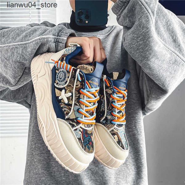 Casual Shoes Breathable Platform Sneakers 2024 Mens and Womens Designer Casual Shoes H250110