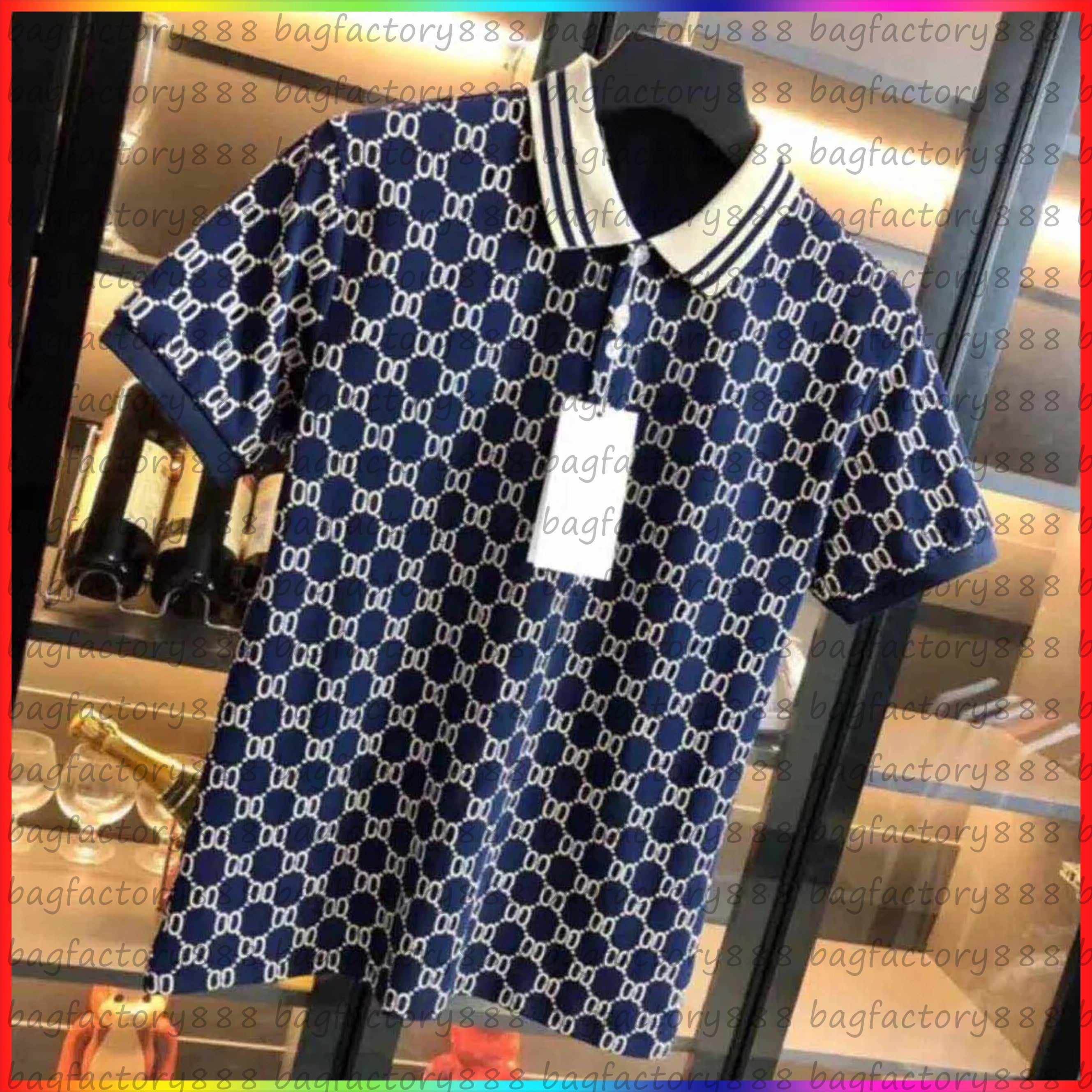 2025 Mens Polo Shirt Designer Man Fashion Horse T Shirts Casual Men Golf Summer Polos Shirt Embroidery High Street Trend Top Tee Asian size M-3XL