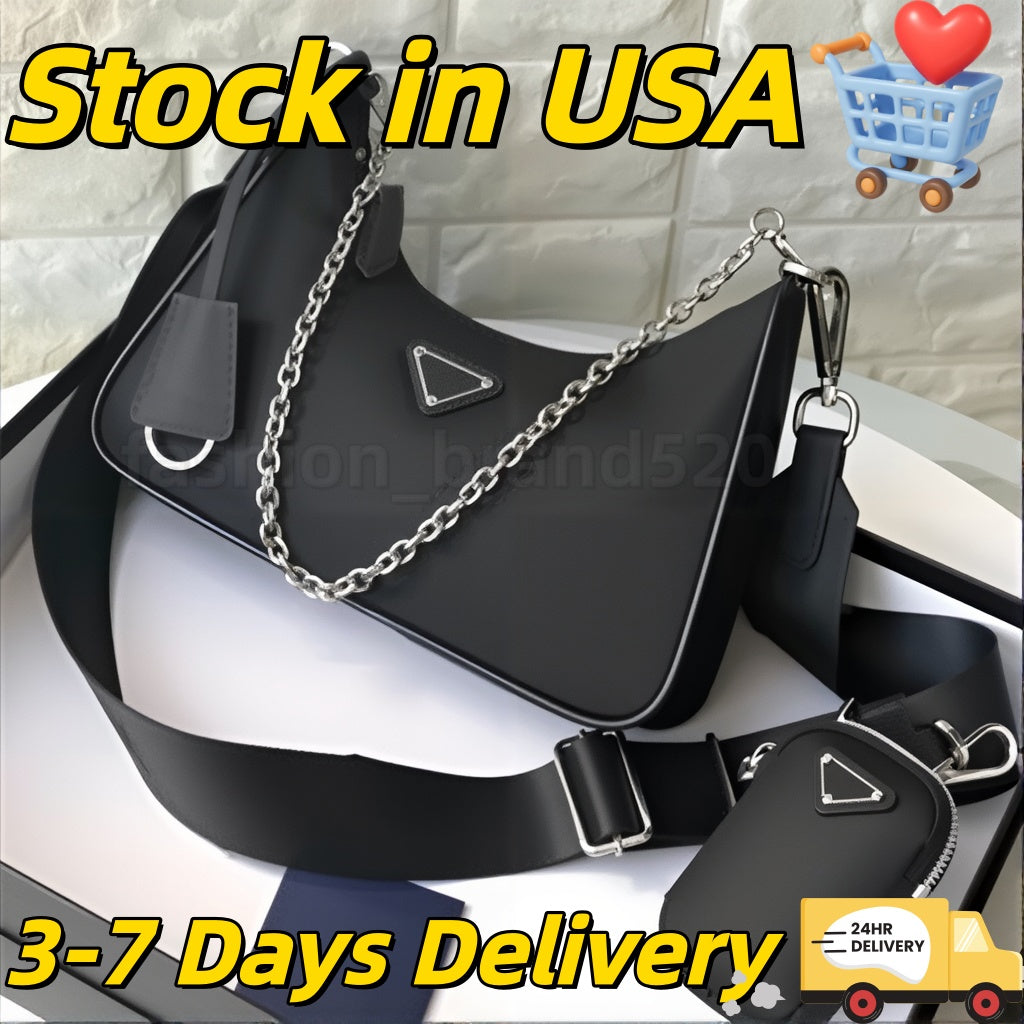 Designer Bag Shoulder Bag Luxury Bag Purse Crossbody Bag Classic Simple Commuter Women&#039;s Handbag High Quality Leather Small Square Bag Black St