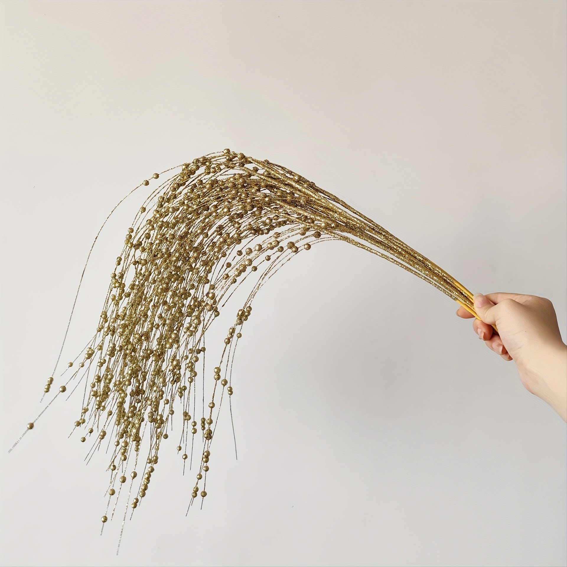 TEMU 6 Christmas , , For Christmas Decoration, Flower Arrangement, Wreath, Diy Vase, New Year Party Decoration