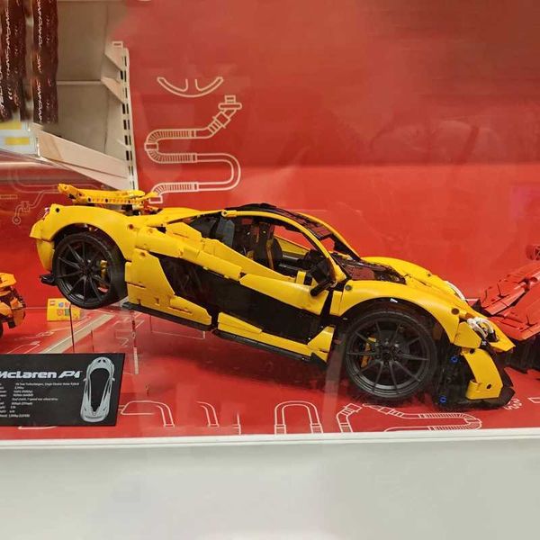 Blocks 2024 New 42172 P1 Super Racing Car Model Building Blocks 1 8 Assembly Set Bricks Technical Toys for Children Christmas GiftsY2411068I