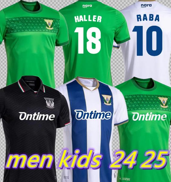 2024 2025 Cd Leganes Soccer Jerseys 24 25 Leganes Bustinza de la Fuente Raba M. Jose Arnaiz J.aviles Football Shirts Borja Garces Quintilla