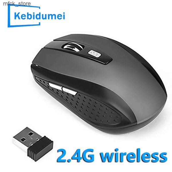 2.4G Portable Wireless Silent Ergonomic Mice For Laptop iPad Tablet Notebook Mobile Phone Office Gaming Mouse USB Adapter J241220