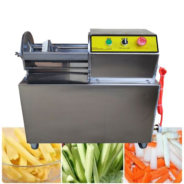 Kitchen Radish Potato Strip Cutter Machine Multifunction French Fries Machine Electric Fries Cutting Machine