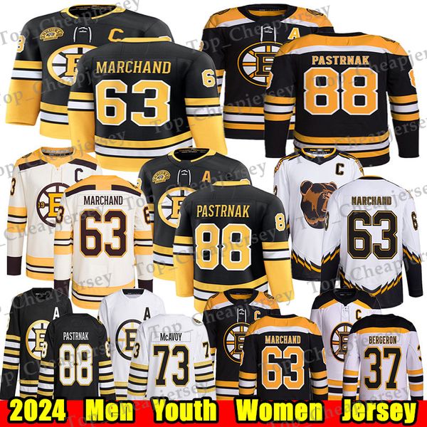 #88 David Pastrnak Reverse Retro hockey jersey #63 Brad Marchand Patrice Bergeron Charlie McAvoy Joonas Korpisalo Bobby Orr Jeremy Swayman E