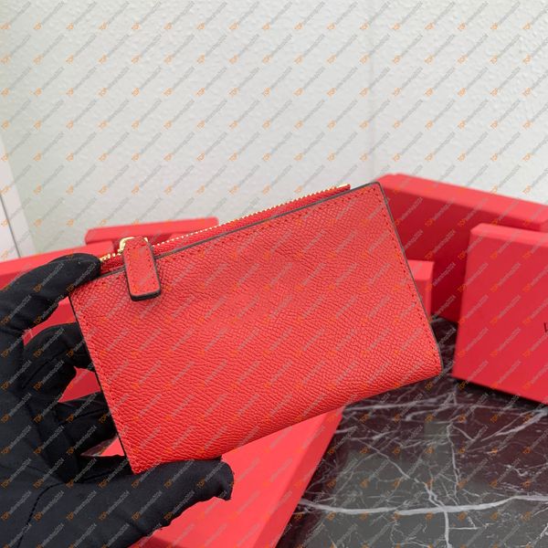 SIGNATURE Designer Women Grain Leather Multi Layer Card Clip Small Wallet Surprise Special Offer Woman Credit Card Clip Free Shipping